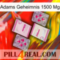 Adams Secret 1500 Mg 33